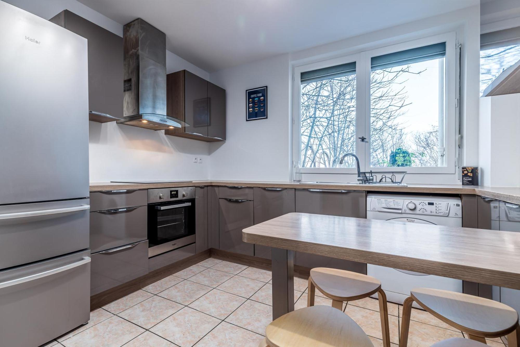 Oasis Urbaine For 8 Near To Paris Apartment Villejuif Exterior photo