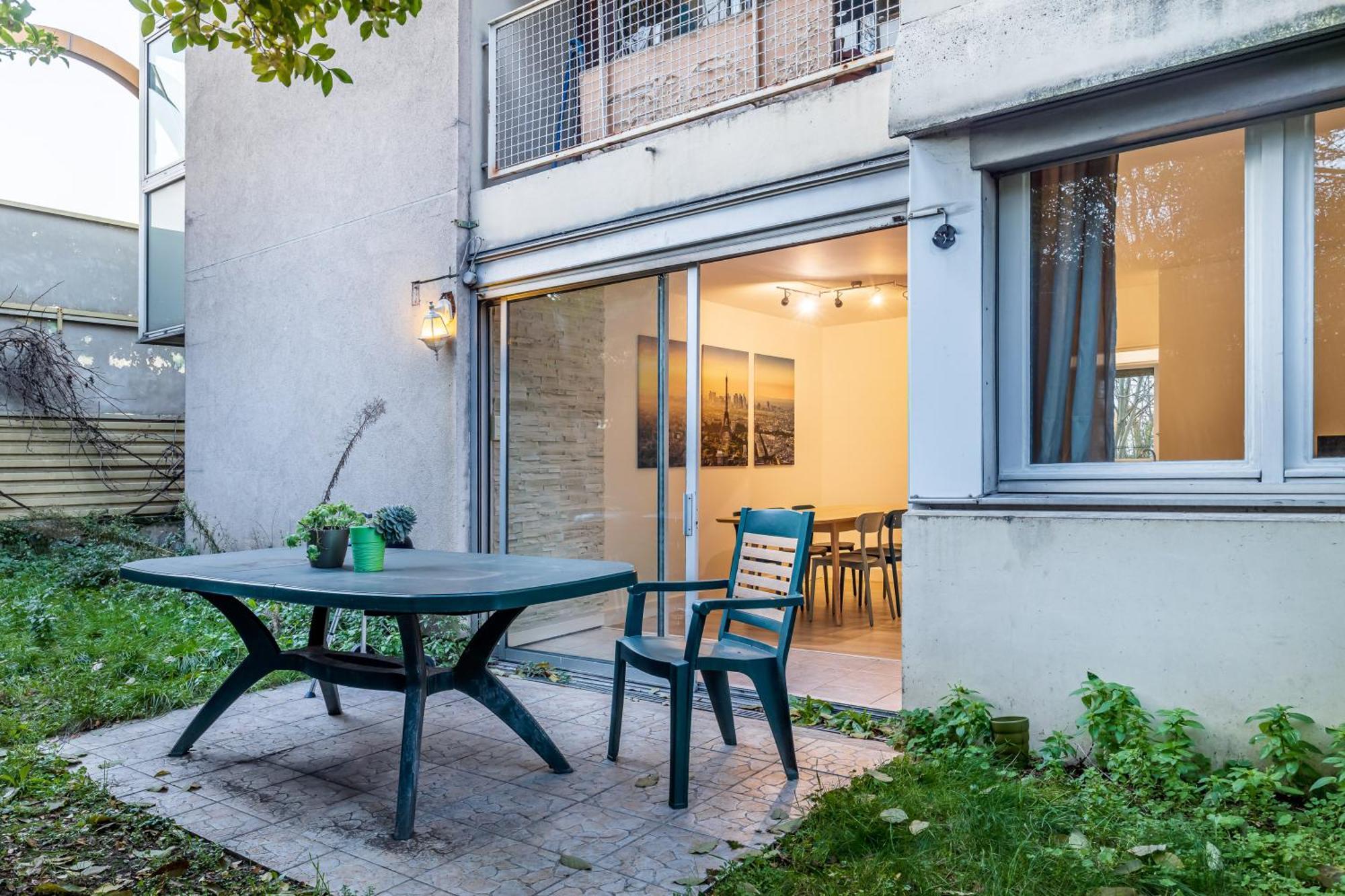 Oasis Urbaine For 8 Near To Paris Apartment Villejuif Exterior photo